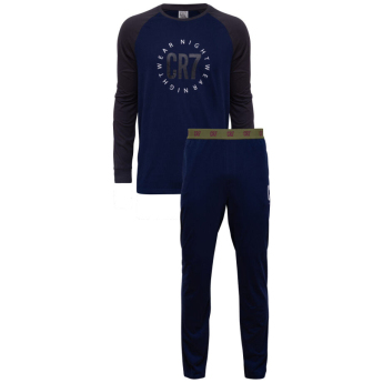 Cristiano Ronaldo pánske pyžamo CR7 Long navy