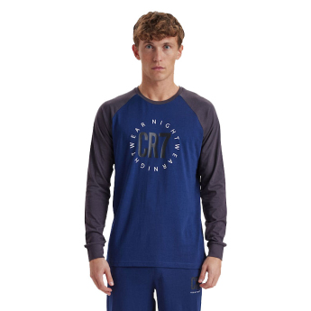 Cristiano Ronaldo pánske pyžamo CR7 Long navy