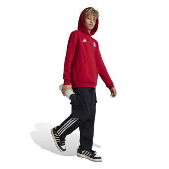 Bayern Mníchov detská mikina s kapucňou Hoody red