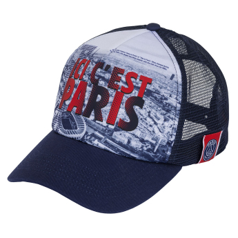 Paris Saint Germain čiapka baseballová šiltovka Trucker Ici c´est Paris