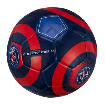Paris Saint Germain futbalová lopta Logo Embossed