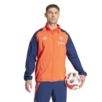 Manchester United pánska bunda Presentation bright red