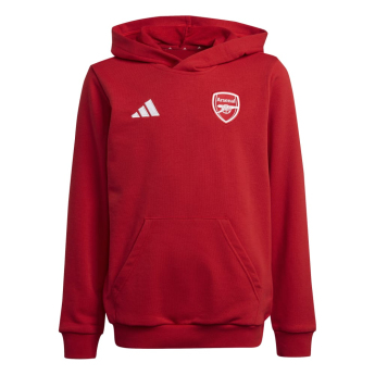 FC Arsenal detská mikina s kapucňou red