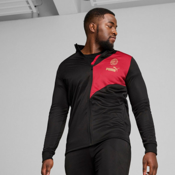 AC Milano pánska futbalová bunda Track Culture black