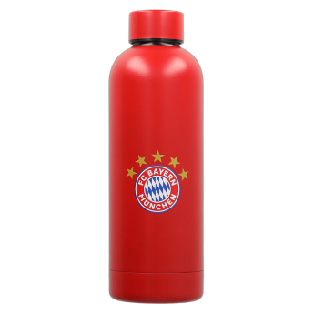 Bayern Mníchov fľaša na pitie Steel red