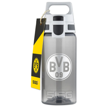Borussia Dortmund fľaša na pitie grey