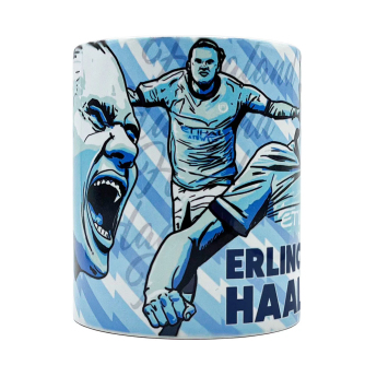 Manchester City hrnček Haaland Graphic