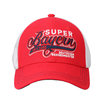 Bayern Mníchov čiapka baseballová šiltovka Trucker Super red