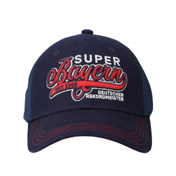 Bayern Mníchov čiapka baseballová šiltovka Trucker Super navy