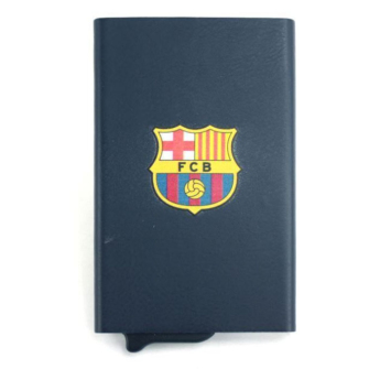 FC Barcelona puzdro na karty metal azul