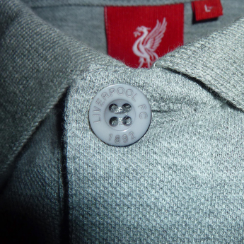 FC Liverpool polokošeľa Crest grey