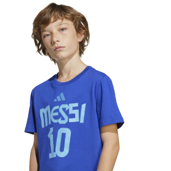 Lionel Messi detské tričko MESSI Name and number blue