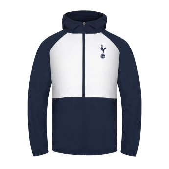 Tottenham pánska bunda s kapucňou Shower white