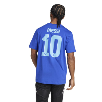 Lionel Messi pánske tričko MESSI Name and number blue