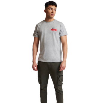 FC Liverpool pánske tričko Anfiled Map grey