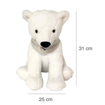Real Madrid plyšový medvedík ice 30 cm