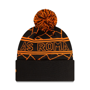 AS Roma zimná čiapka Spring Sport black