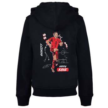 Bayern Mníchov detská mikina s kapucňou Kane black