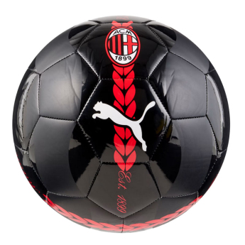 AC Milano futbalová lopta Prematch black