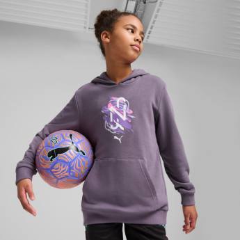 Neymar Jr detská mikina s kapucňou NEYMAR JR Creativity purple