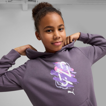 Neymar Jr detská mikina s kapucňou NEYMAR JR Creativity purple