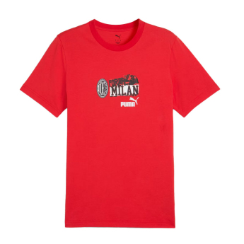 AC Milano pánske tričko ftblNRGY red