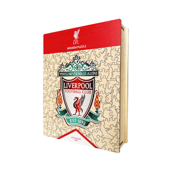 FC Liverpool drevené puzzle Crest 150 ks
