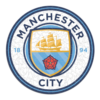 Manchester City drevené puzzle Crest 150 pcs
