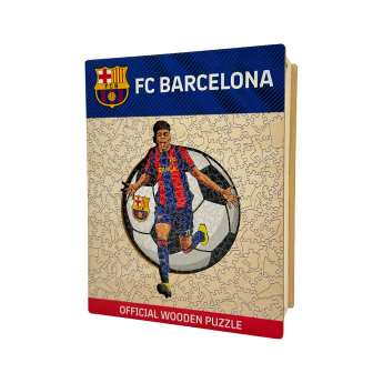 FC Barcelona drevené puzzle Yamal 150 pcs