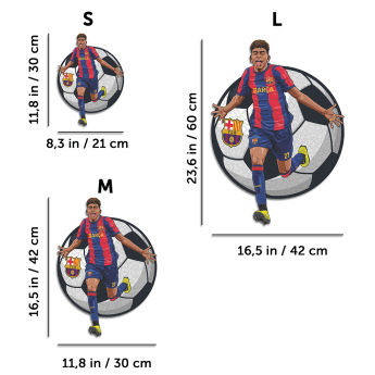 FC Barcelona drevené puzzle Yamal 270 pcs