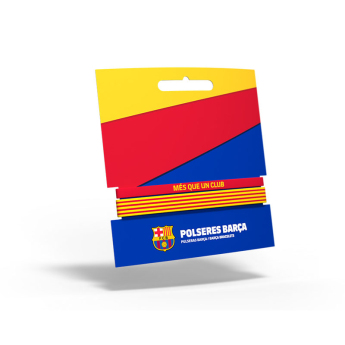 FC Barcelona gumový náramok 2pack Seneyra