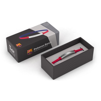 FC Barcelona detský náramok Fashion red