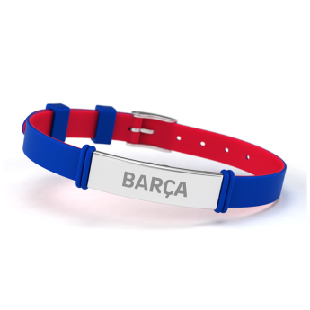 FC Barcelona silikónový náramok fashion blue