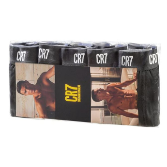 Cristiano Ronaldo pánske boxerky 5pack CR7 Black Sachet