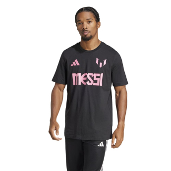 Lionel Messi pánske tričko MESSI Name and number black