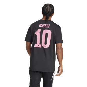 Lionel Messi pánske tričko MESSI Name and number black