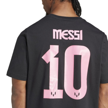Lionel Messi pánske tričko MESSI Name and number black