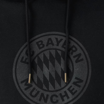 Bayern Mníchov pánska mikina s kapucňou Essential fullblack