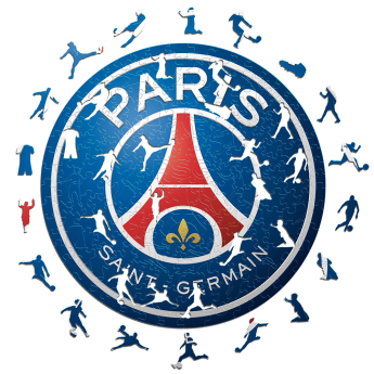 Paris Saint Germain drevené puzzle Crest 150 pcs