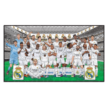 Real Madrid drevené puzzle Team 500 pcs