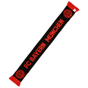 Bayern Mníchov zimný šál red black