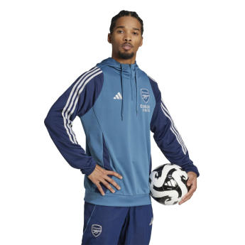 FC Arsenal pánska mikina s kapucňou Track blue