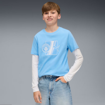 Manchester City detské tričko FtblCulture blue