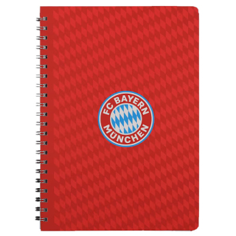 Bayern Mníchov zápisník A4 Ring
