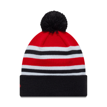 Manchester United zimná čiapka Knit Bobble Stripe