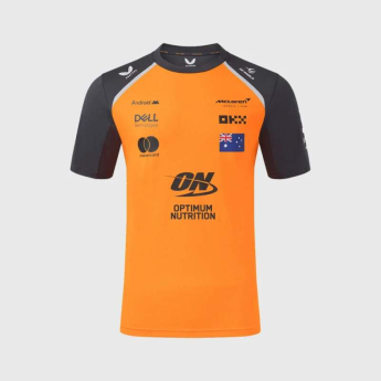 Mclaren Honda pánske tričko Oscar Piastri official Teamline Replica orange F1 Team 2025