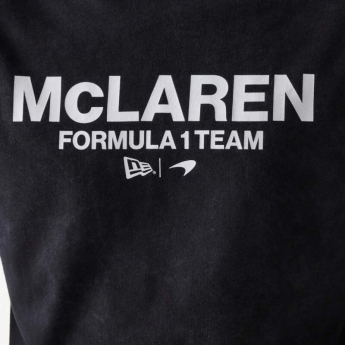 Mclaren Honda pánske tričko NE wordmark balck F1 Team 2025