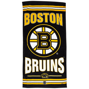 Boston Bruins osuška Fibre Beach Towel