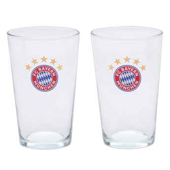 Bayern Mníchov set pohárov fan glass
