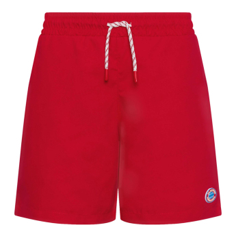Bayern Mníchov detské plavky Reactive red